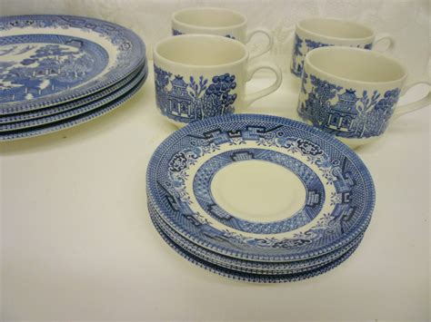 antique willow ware|churchill england blue willow china value.